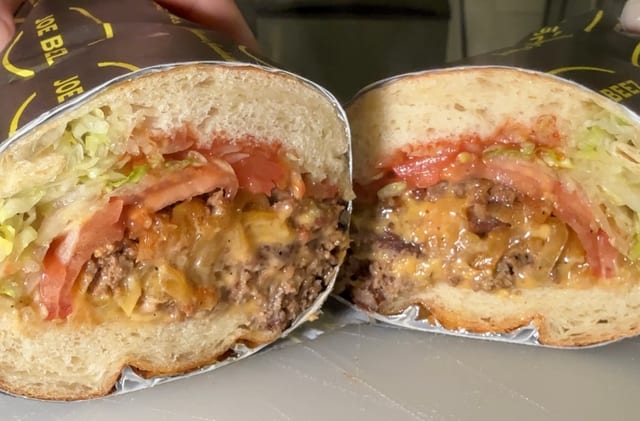 Joe Beez Chopped Cheese | half.